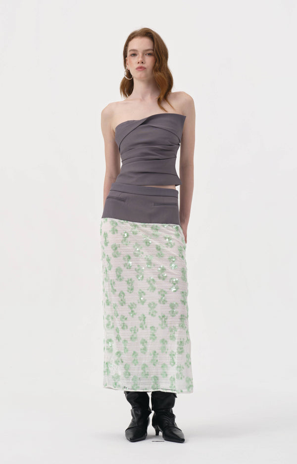 Kakia Corset | CHARCOAL