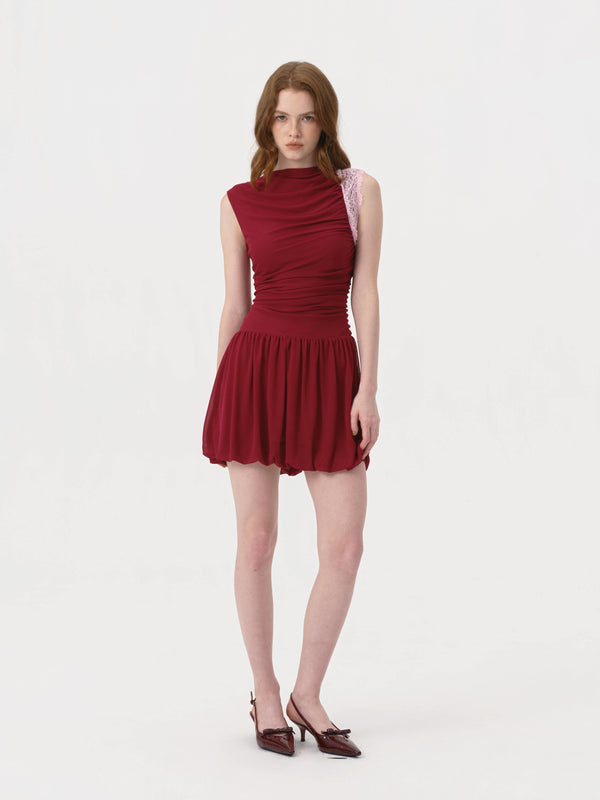 Feronia Mini Dress | BERRY W PINK