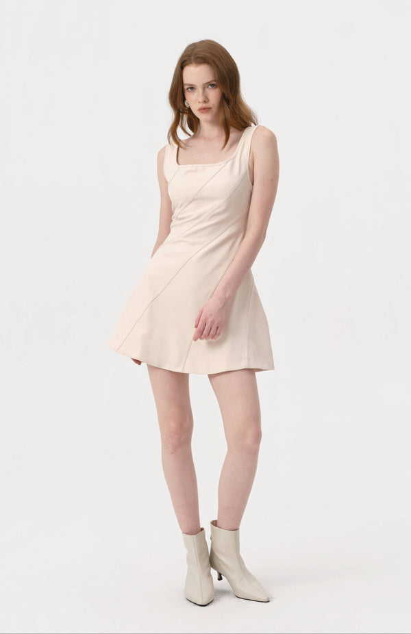 Kakia Mini Dress | ECRU